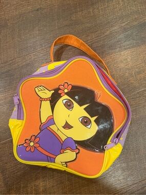 Dora the Explorer Kids Bag - Orange, Yellow, Purple